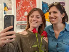 Virginia Libero con la segretaria del Partito Democratico
