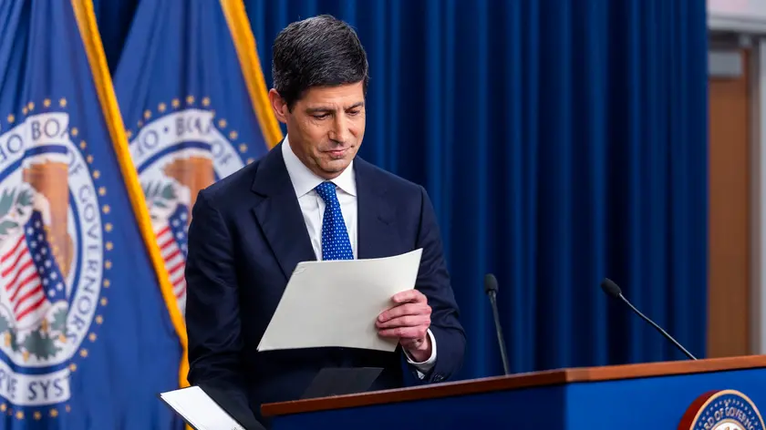 Il presidente della Fed Kevin Warsh