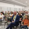 Il pubblico alla presentazione, il sindaco di Pordenone Basso in prima fila
