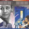 Il murales che ritrae Monica De Gennaro