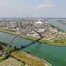 Porto Marghera vista dall'alto
