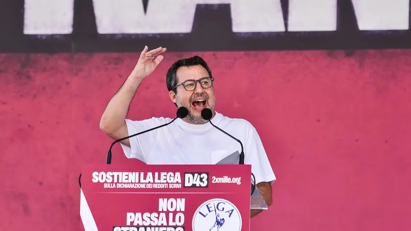 Salvini a Pontida