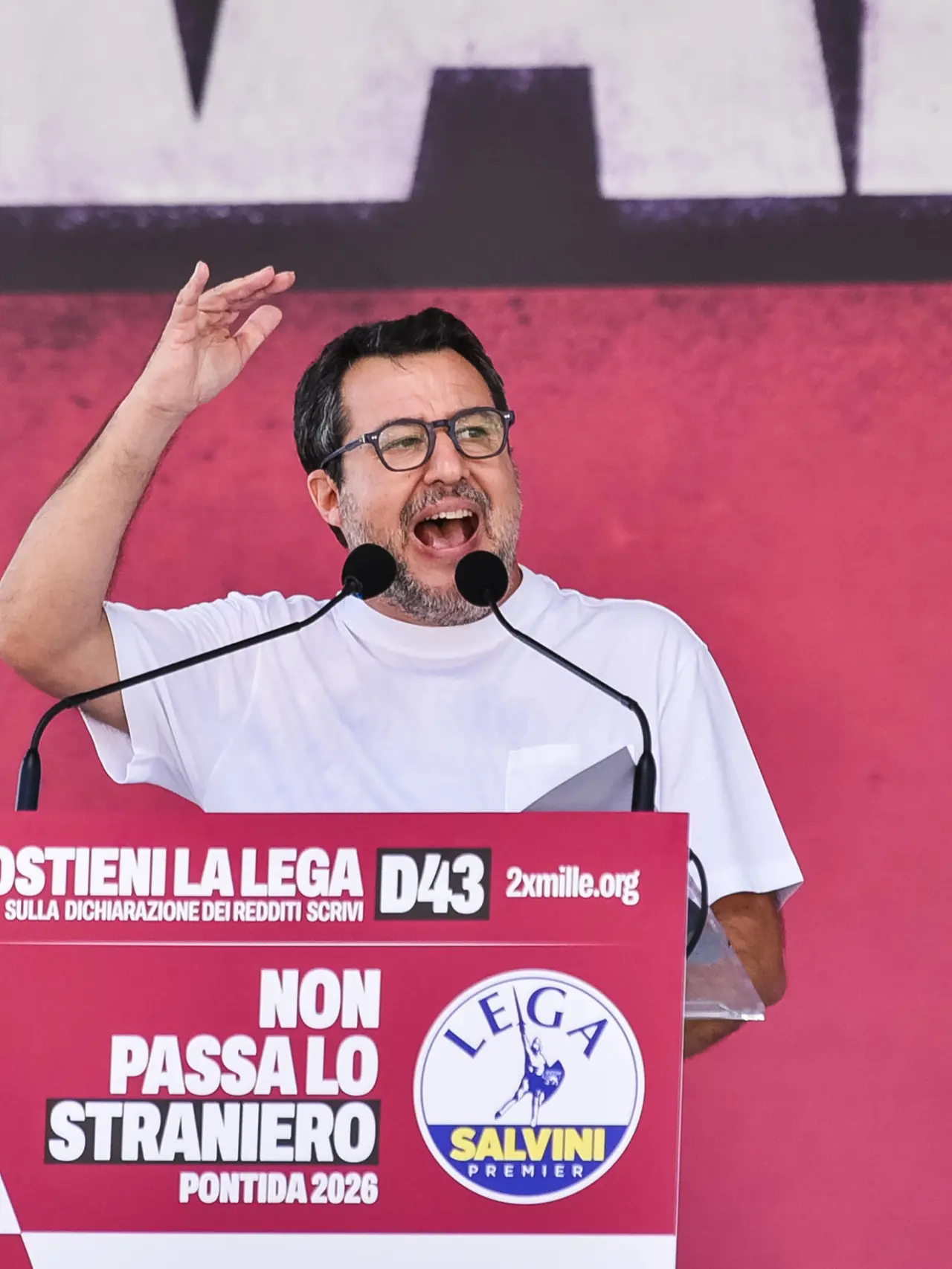 Salvini a Pontida