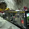 Un cantiere di Icop dentro una galleria