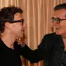 Mark Zuckerberg con Francesco Milleri