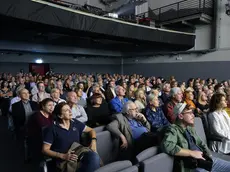 Il folto pubblico in sala al Teatro Miela per l’anteprima di Trieste Next Foto Andrea Lasorte