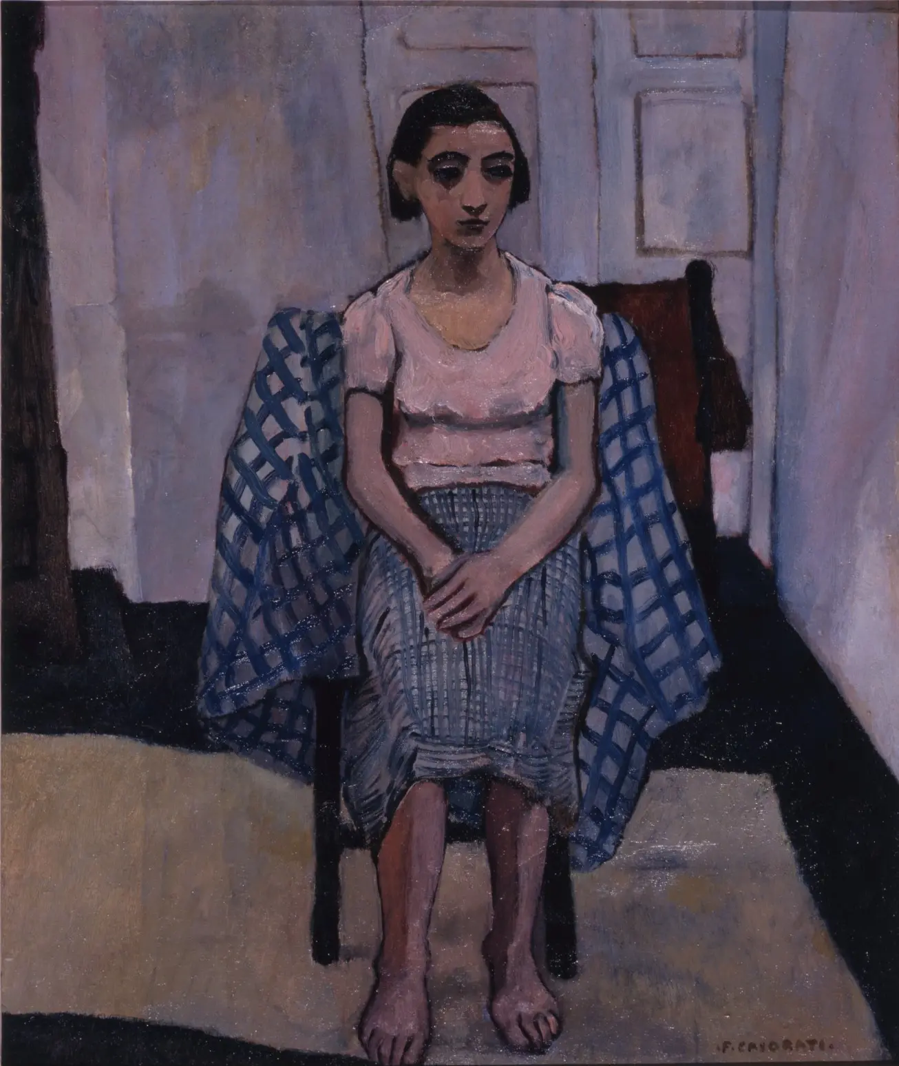Felice Casorati, La convalescente, 1934