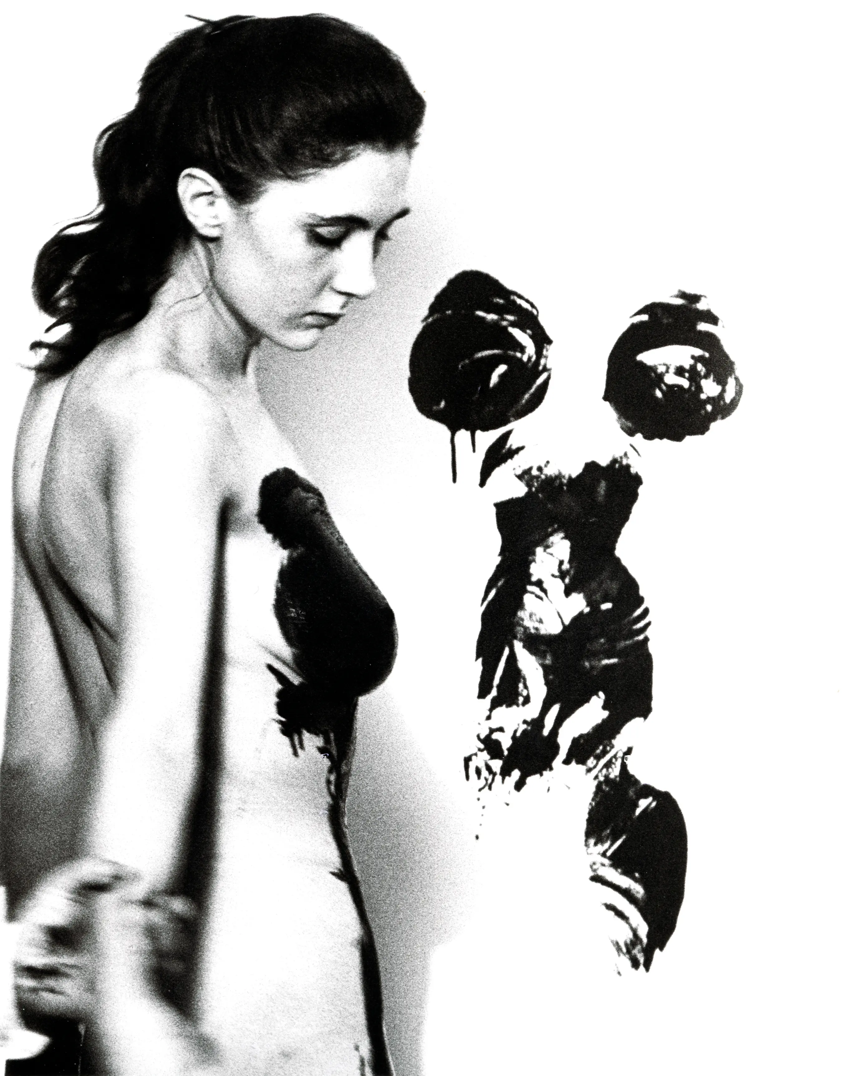 “Anthropometry”, Yves Klein performance, 1960