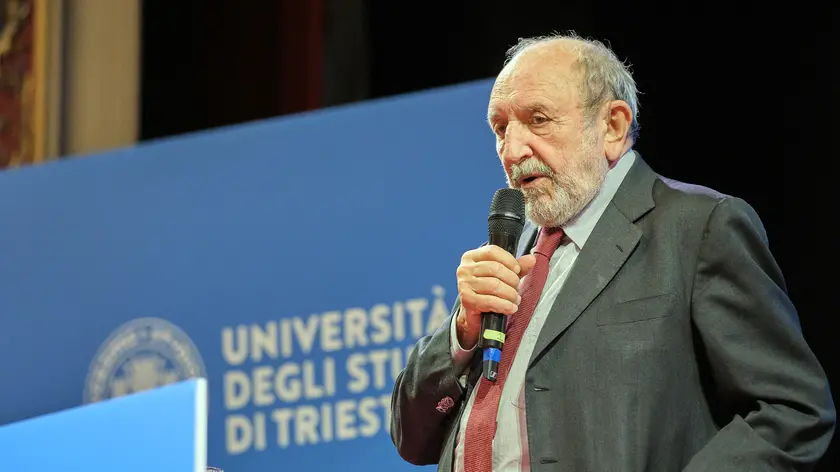 Galimberti sul palco di Trieste Next (Silvano)