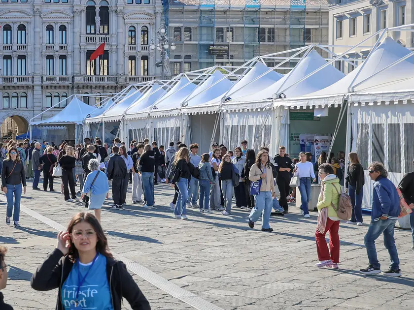 Trieste Next in piazza Unità (Lasorte)