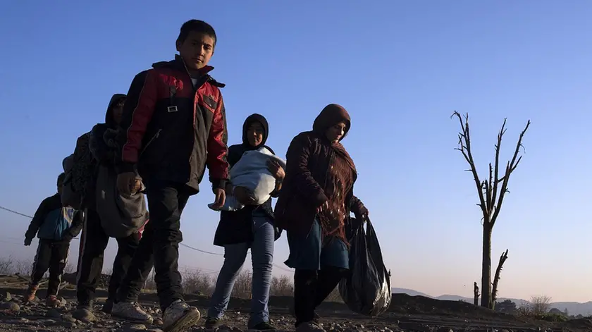 Migranti in cammino lungo la Rotta balcanica