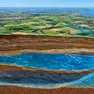 Una ricostruzione del lago sotterraneo