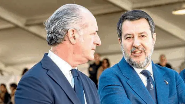 Zaia con Salvini