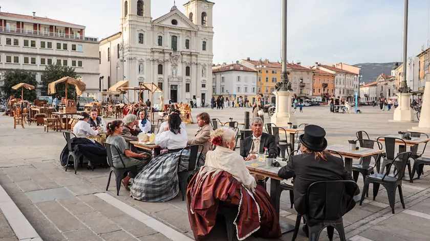 La trasformazione di piazza Vittoria grazie all'evento Crossroads (Foto Tibaldi)