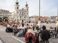 La trasformazione di piazza Vittoria grazie all'evento Crossroads (Foto Tibaldi)