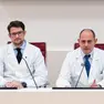 I prof Michele Antonello e Franco Grego