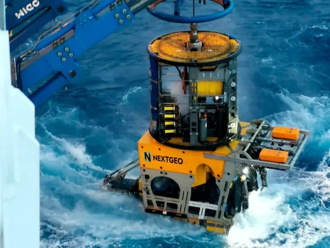 Un Remotely operated vehicle di Next Geosolutions