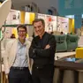 Christian Dal Bo (Head of global sales and marketing ) e Franco Driusso (designer Solaria)