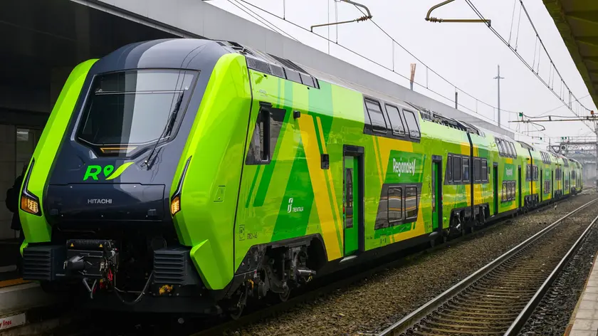 Un treno regionale