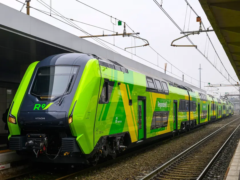 Un treno regionale