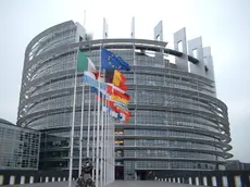 Il palazzo del Parlamento europeo a Bruxelles