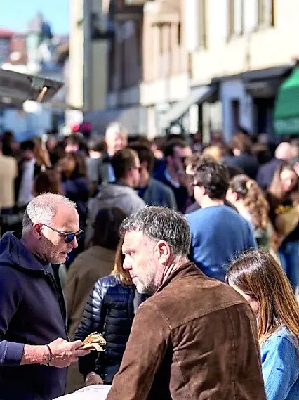 Un’immagine di Udine durante Ein Prosit