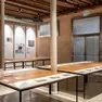 La mostra "101 fotografie" allestita al magazzino 6 di santa Marta