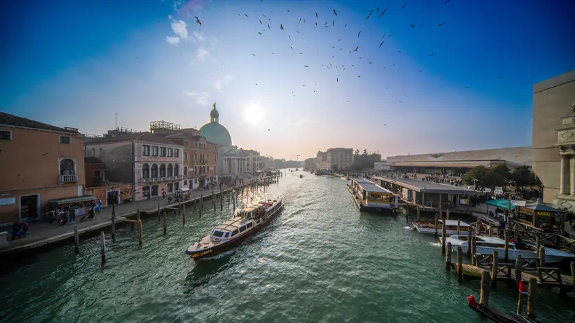 Il Canal Grande a Venezia