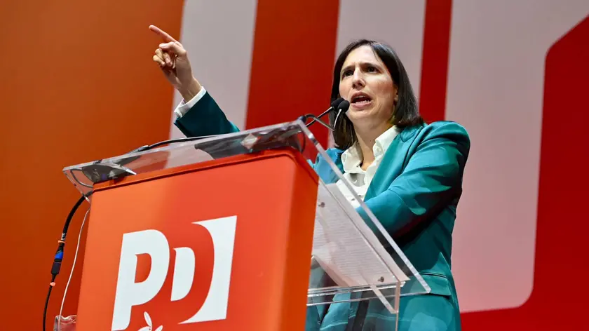 La segretaria del Pd Elly Schlein