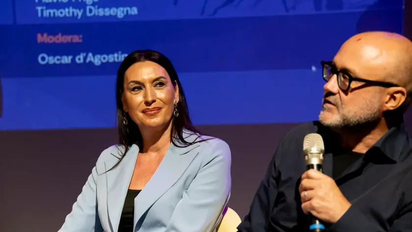Paolo Cagnan con Maira Trevisan (Foto Bonaventura)