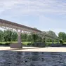 Uno dei nuovi ponti che Maeg sta realizzando in Francia