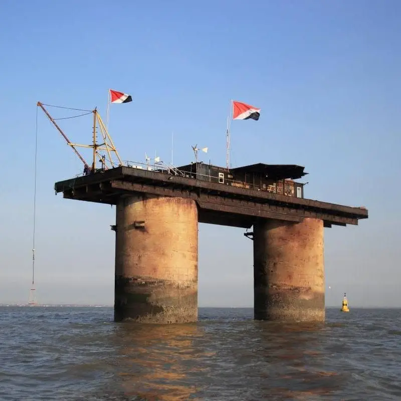 La piattaforma marina sede del Principato di Sealand