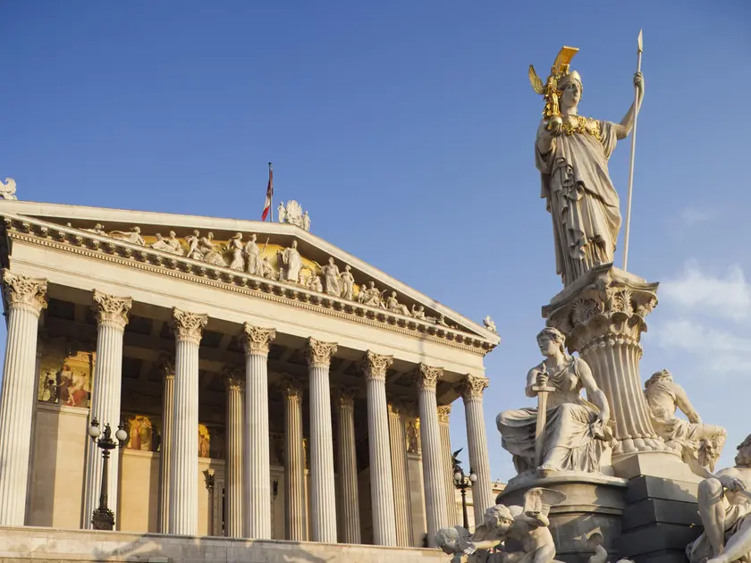 Il Parlamento austriaco, a Vienna