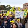 Alcune immagini della manifestazione della Coldiretti a Venezia (Foto Interpress)