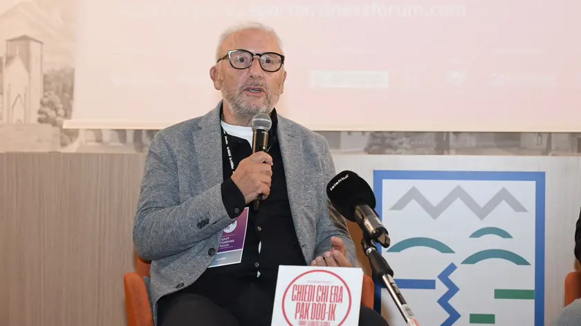Zaccheroni a Sport Business Forum. Foto Petrussi