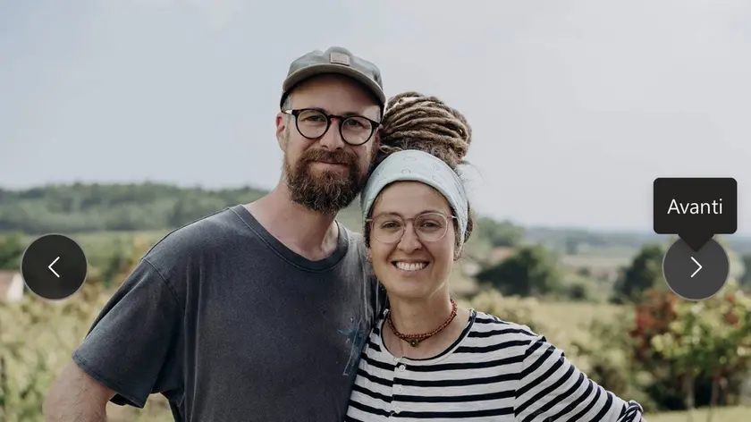 Nikolas Juretic e Lena-Maria Julier, detta Lele: dal 2020 le decisioni in vigna e in cantina si prendono insieme