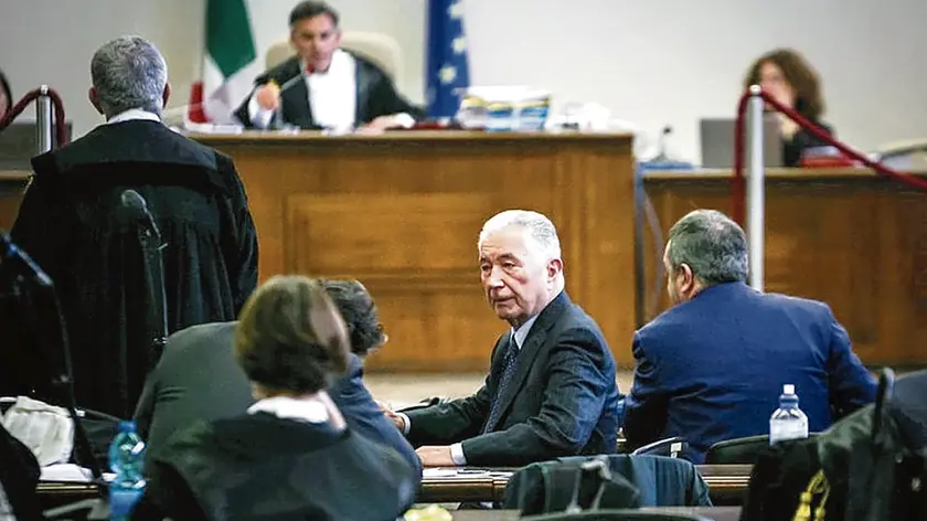Agenzia Candussi - MORSEGO - MESTRE VIA DELLE MESSI - MESTRE PROCESSO BANCA POPOLARE DI VICENZA PRESSO L'AULA BUNKER DI MESTRE.IN FOTO ZONIN.