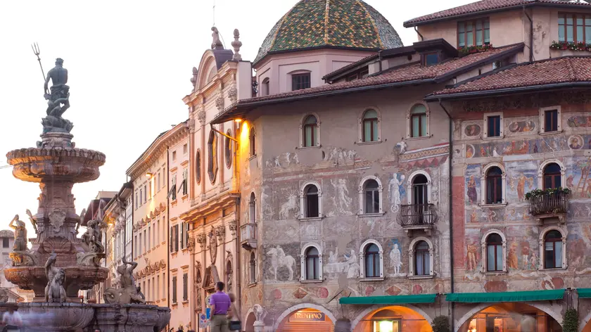 Piazza Duomo, Trento, Italy