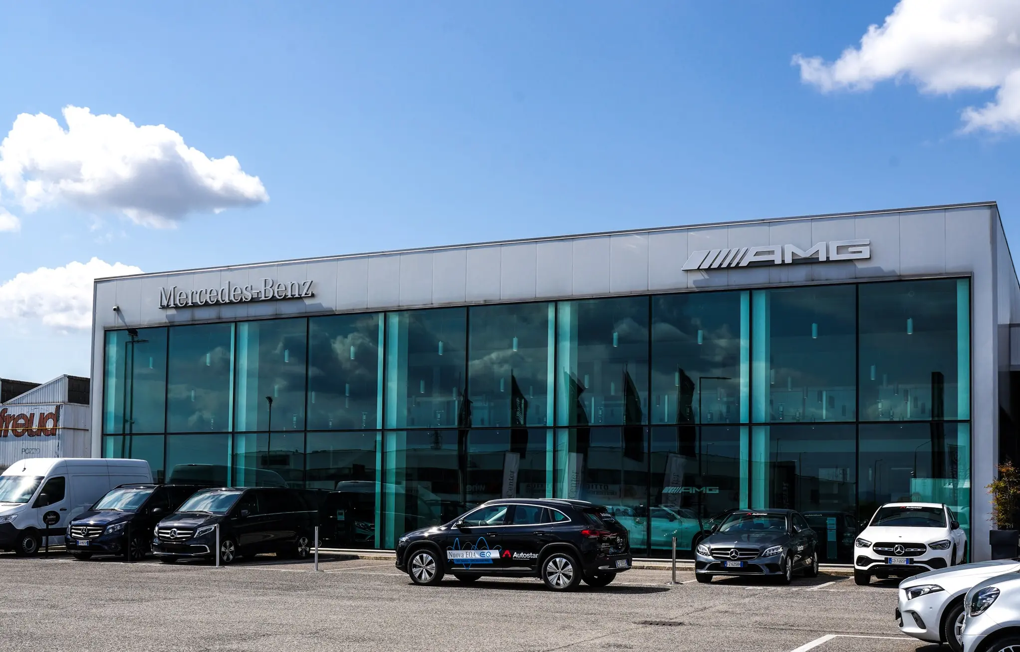 La concessionaria Mercedes Benz di Autostar a Tavagnacco