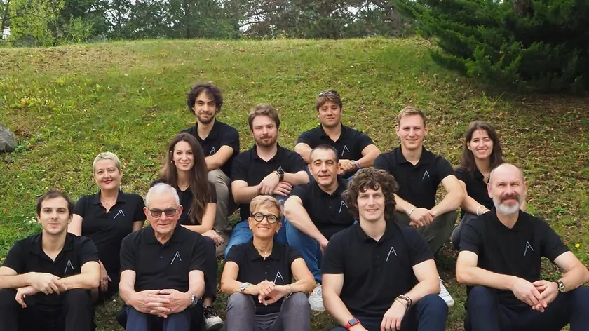 Il gruppo di lavoro della startup triestina Picosats