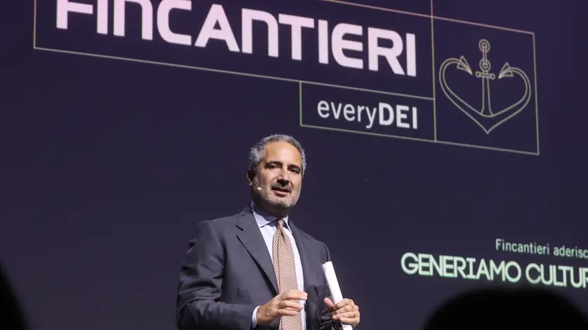 Lasorte Trieste 23/11/23 - TCC, Fincantieri, Evento sulla Violenza di Genere, Pierroberto Folgiero