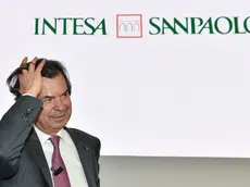 Carlo Messina CEO Intesa San Paolo durante la conferenza stampa di presentazione del progetto Gallerie d'Italia, nuovo polo museale di Intesa Sanpaolo, Torino, 14 gennaio 2020 ANSA/ ALESSANDRO DI MARCO