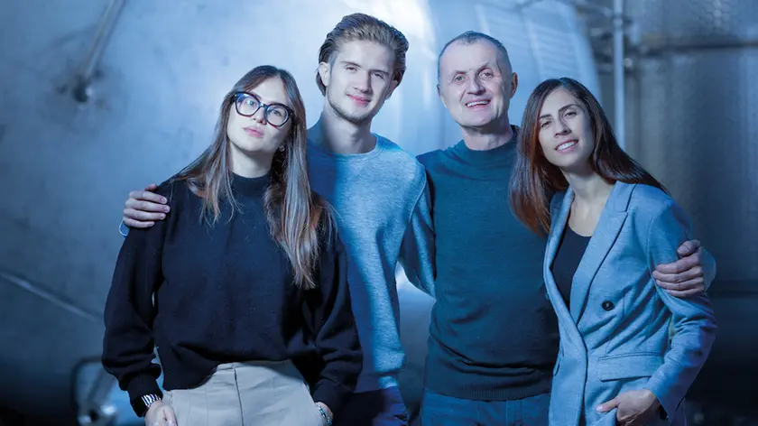 La famiglia Gortani