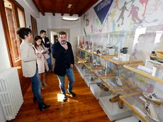 Montebelluna - Mostra "Scarpe dei campioni" allestita al Museo dello Scarpone 2017