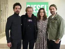 Nicola Giuggioli, Renzo Rosso, Livia Firth e Andrea Rosso