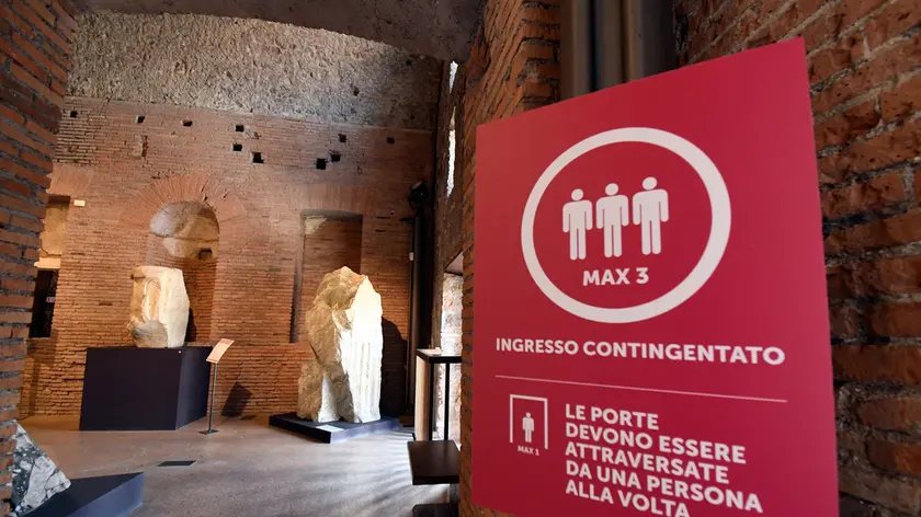 02/06/2020 Roma. La riapertura dei musei civici: i Mercati di Traiano e il Museo dei Fori Imperiali