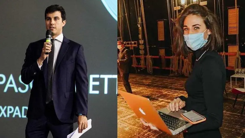 Carlo Pasqualetto e Diletta Gloder Farina