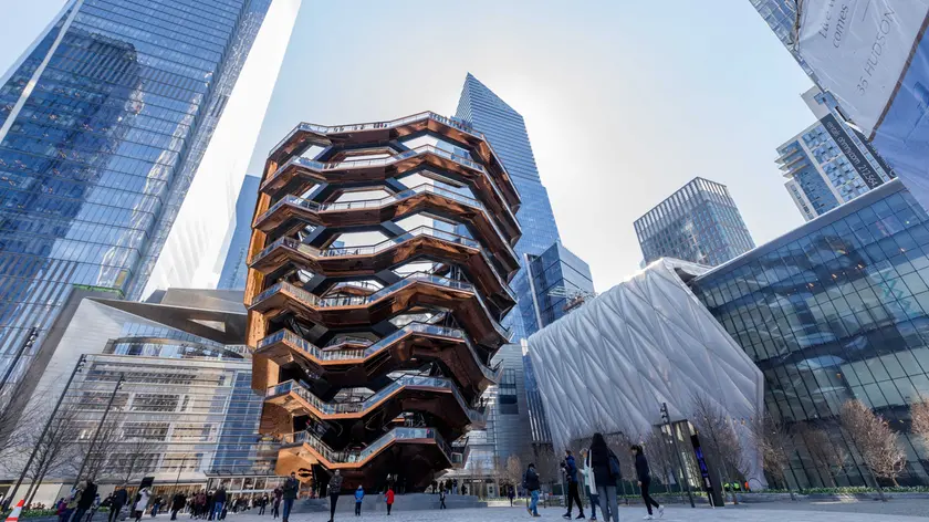 La Vessel a New York realizzata da Cimolai