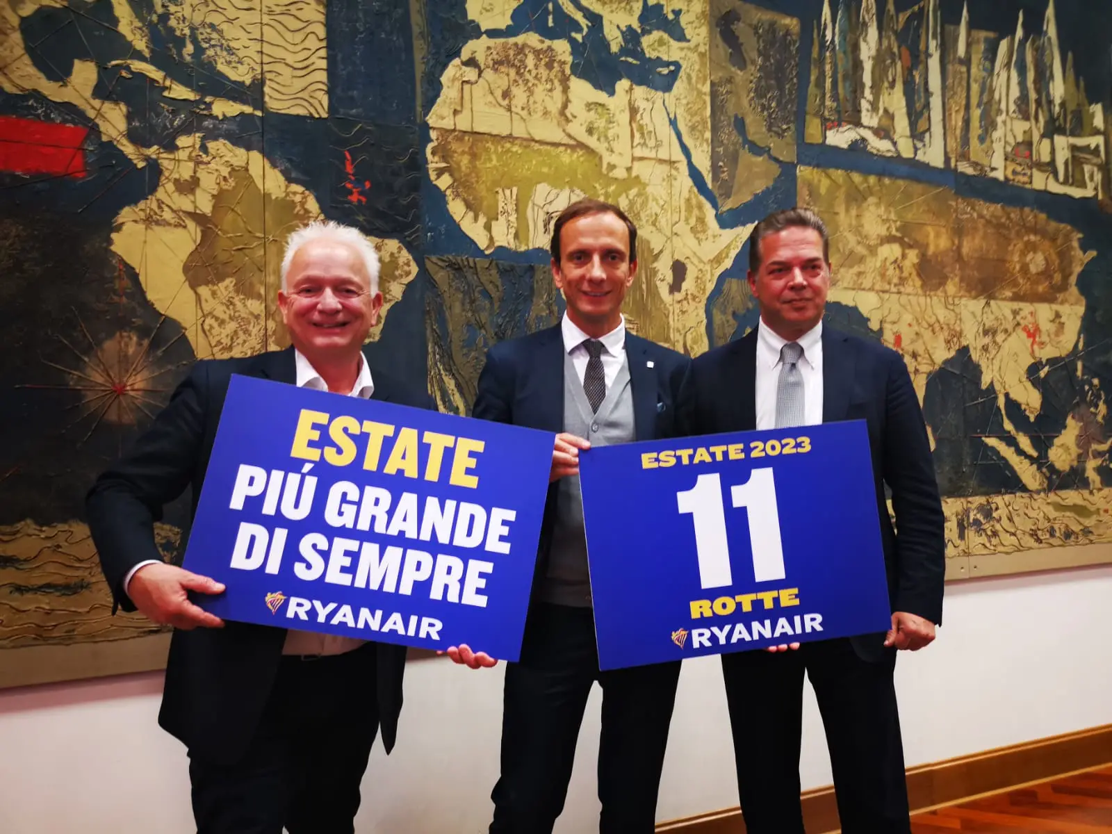 Eddie Wilson, Massimiliano Fedriga e Marco Consalvo
