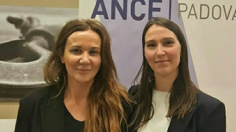 A sinistra Monica Grosselle e a destra Sofia Cardin